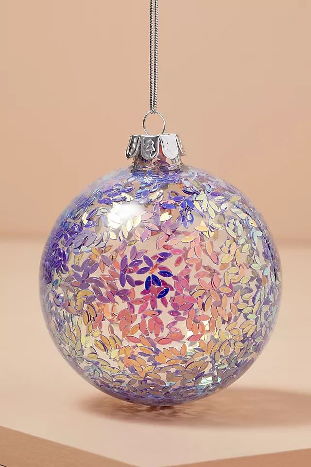 Pink and Lilac Glass Tree Decoration | Anthropologie (UK)