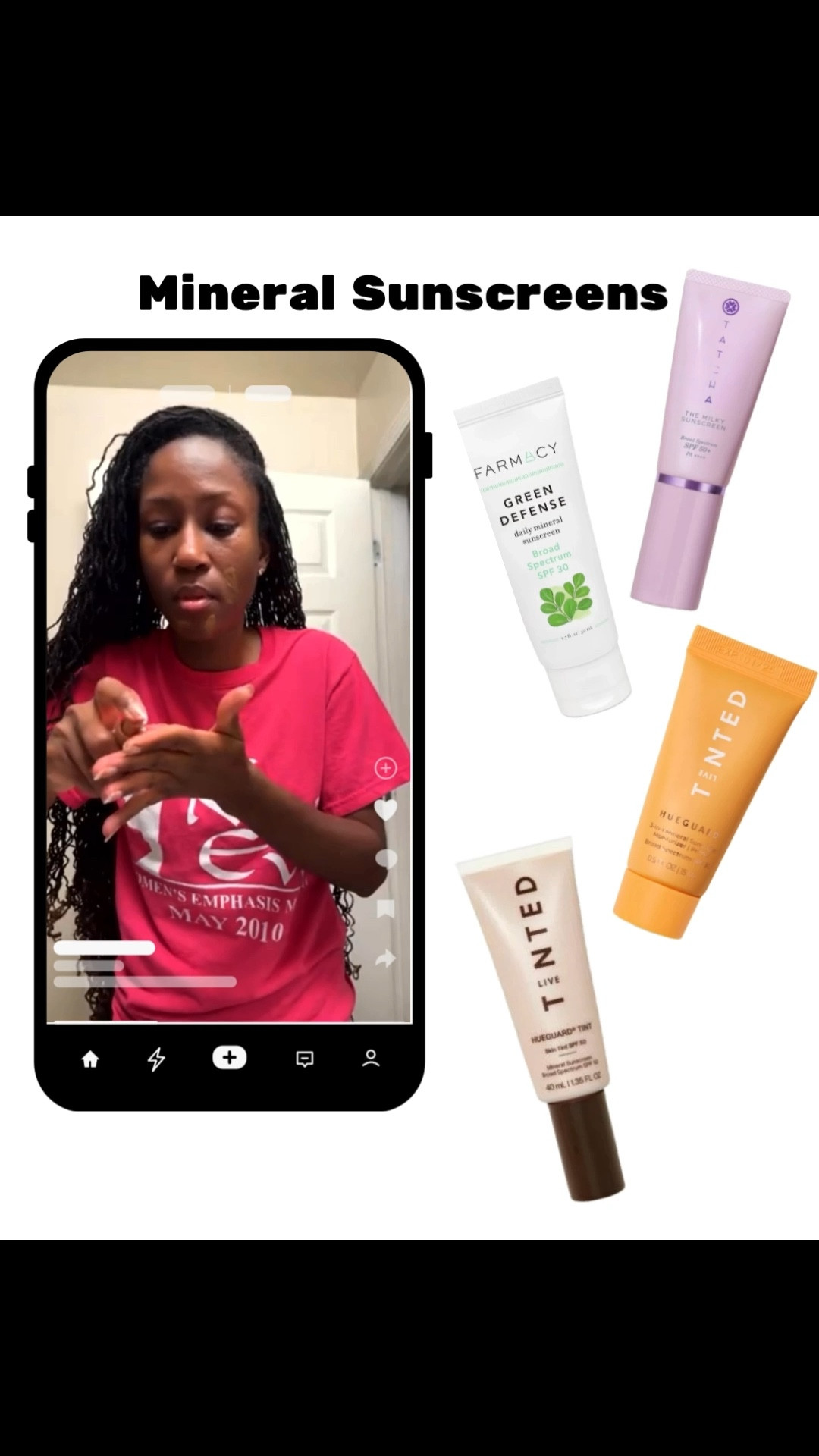 On the hunt for the perfect mineral sunscreen? Here are some to check out. In the video, I am applying the live tinted sunscreen in a shade close to my complexion.

#LTKselfcare #LTKBeauty #LTKmorningroutine