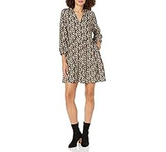 The Drop Women's @caralynmirand Ruffle-Neck Tiered Mini Dress | Amazon (US)