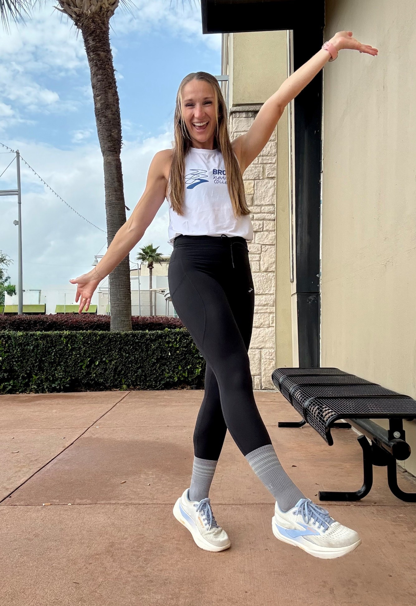 Brooks running head to toe for a career day presentation on being a running coach!

#LTKActive #LTKfitnessgoals #LTKdayinmylife