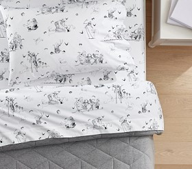 The Nightmare Before Christmas Organic Sheet Set &amp; Pillowcases | Pottery Barn Kids
