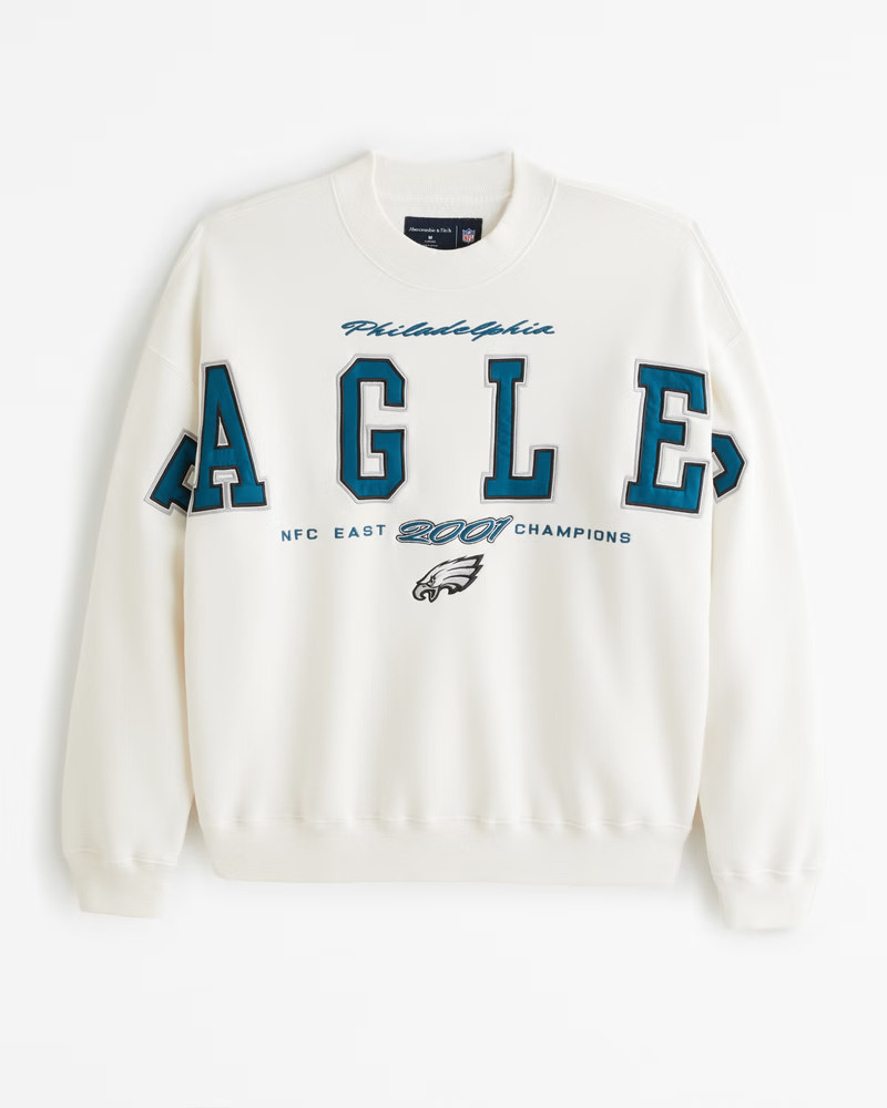 Philadelphia Eagles Graphic Crew Sweatshirt | Abercrombie & Fitch (US)