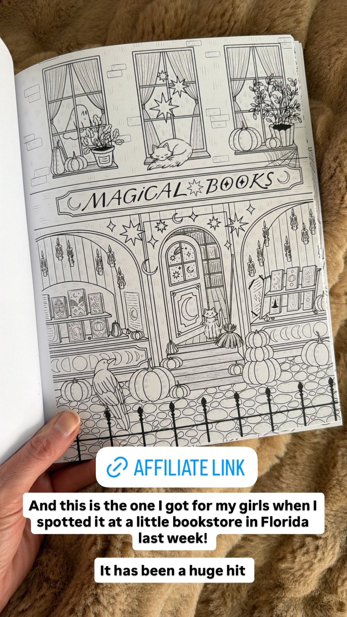 This is the spooky coloring book I got for my girls when I spotted it at a little bookstore in Florida last week! 

It has been a huge hit

#LTKSeasonal #LTKKids