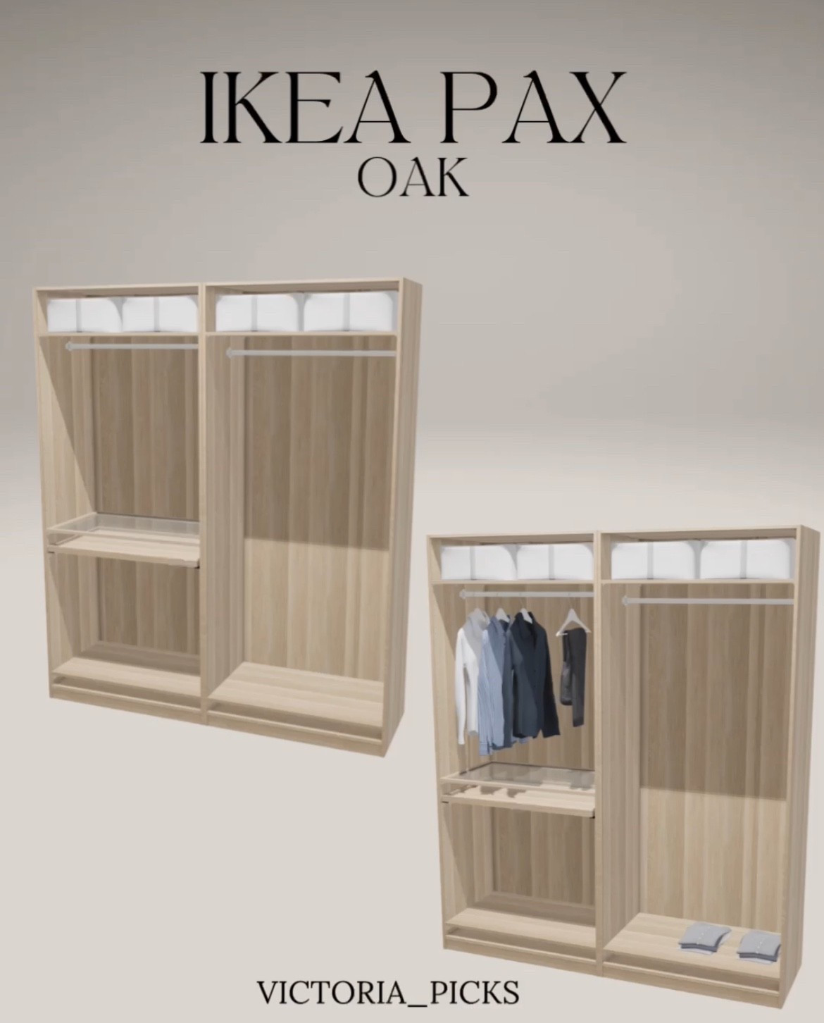 This Is Your Sign to Get the IKEA PAX Wardrobe in Oak🤍

#IkeaPax #PaxWardrobe #IkeaFinds
#RoomMakeover #WardrobeGoals

#LTKHome