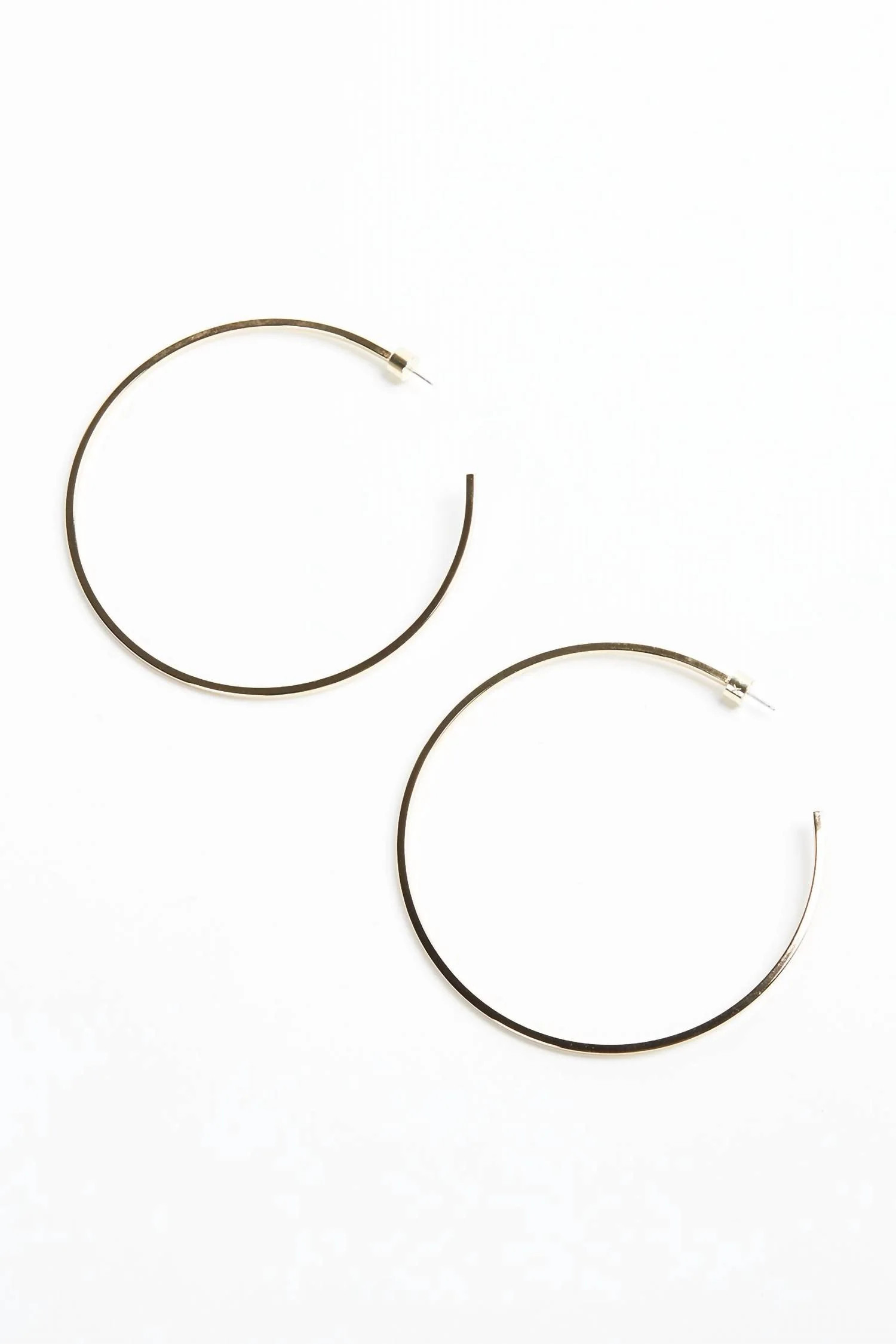 Ultimate Hoops In Gold | Shop Simon
