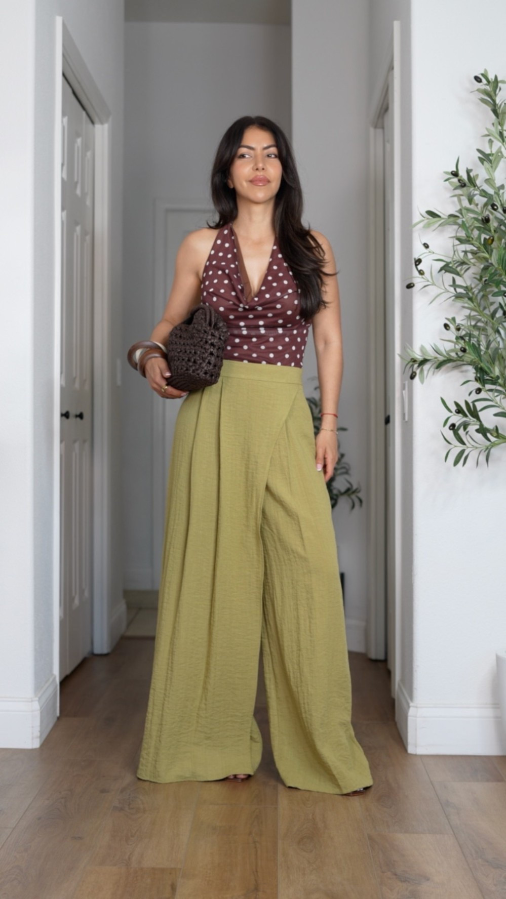 Polka dots & wide leg pants for Summer 😍

I styled these green Zara wrap front wide leg pants with a halter polka dot top from Amazon! My top is under $20 right now! Linking more of my Summer Zara finds below!

Summer outfits, Zara outfits, wide leg pants, Zara fashion, polka dot outfit

#LTKootd #LTKSaleAlert #LTKSeasonal