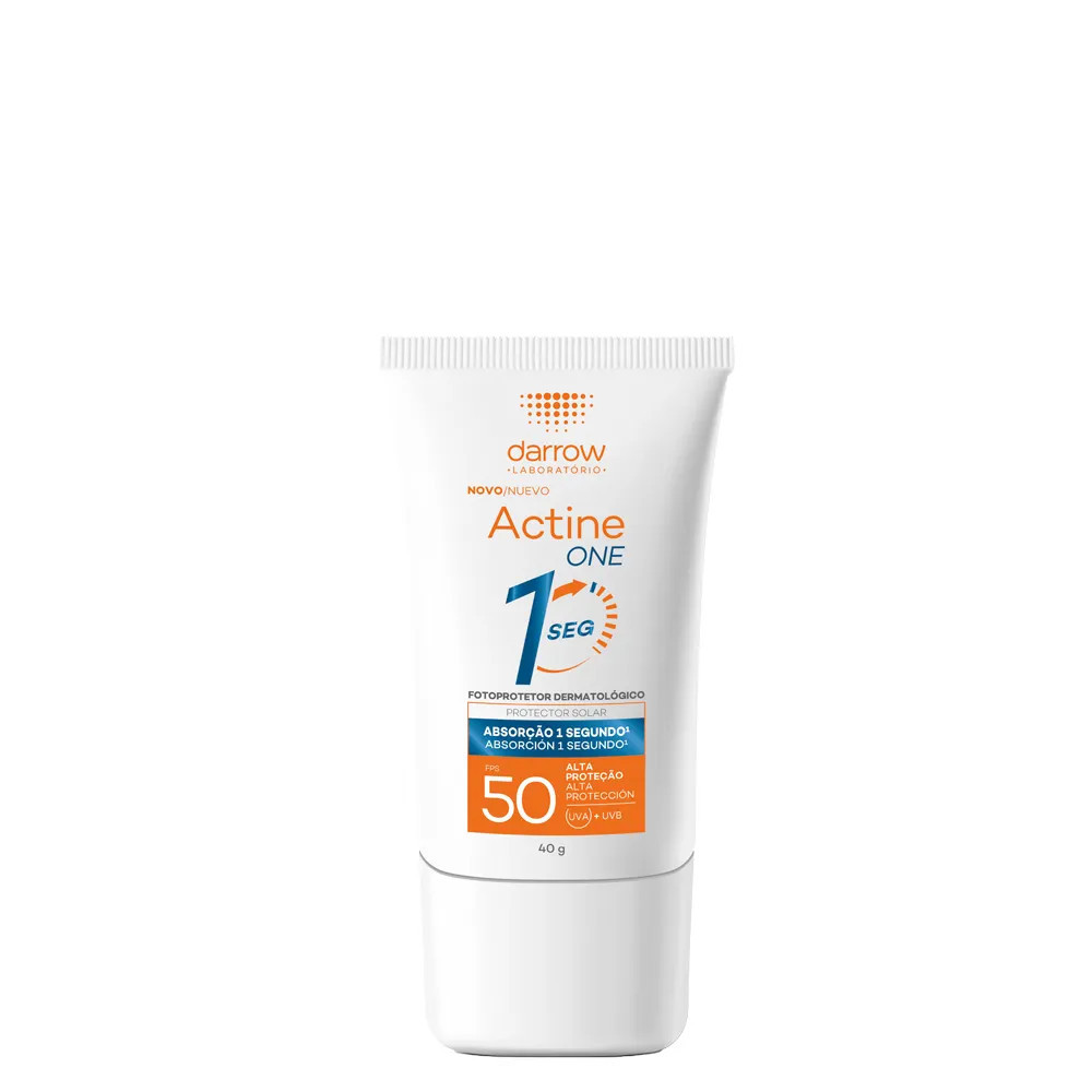 Protetor Solar Facial Darrow Actine One FPS 50 sem Cor 40 g | Amobeleza (BR)