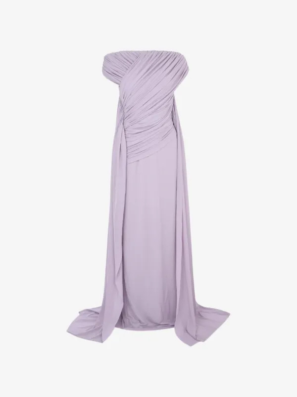 Merel draping maxi dress | Farfetch Global