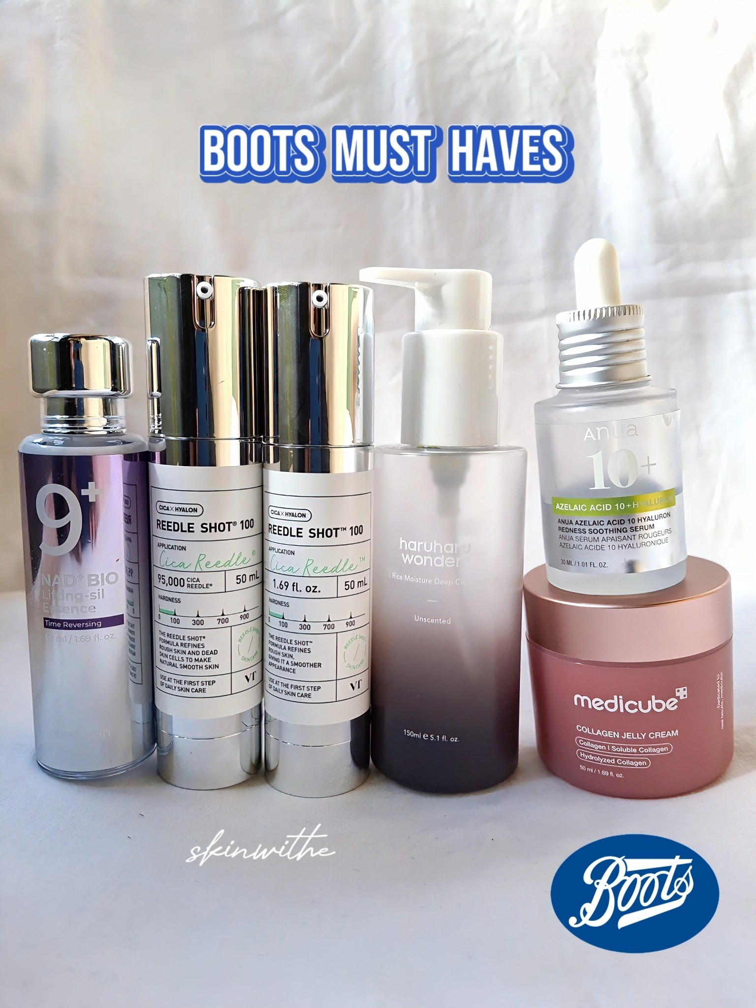 Boots Must Haves 🩵Korean skincare kbeauty 

