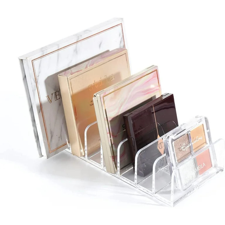 Babezdog Make Up Organizer - Acrylic Cosmetics Organizer - 7 Slot Makeup Storage - Eye Shadow Pow... | Walmart (US)