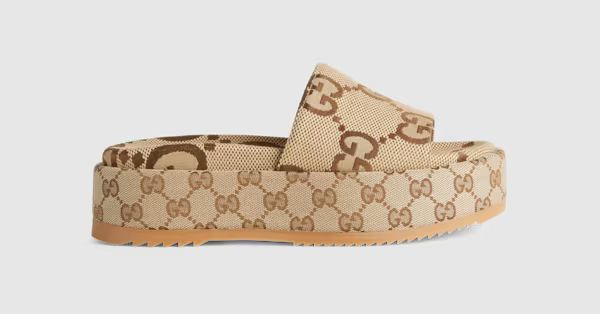 Women's platform slide sandal | Gucci (CA)