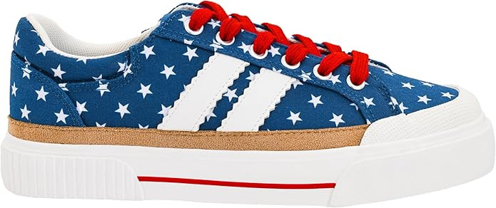 Corkys Footwear Hey Girl Womens Thats Her Fashion Sneaker - Featuring Two Stripes on The Side, Cu... | Amazon (US)