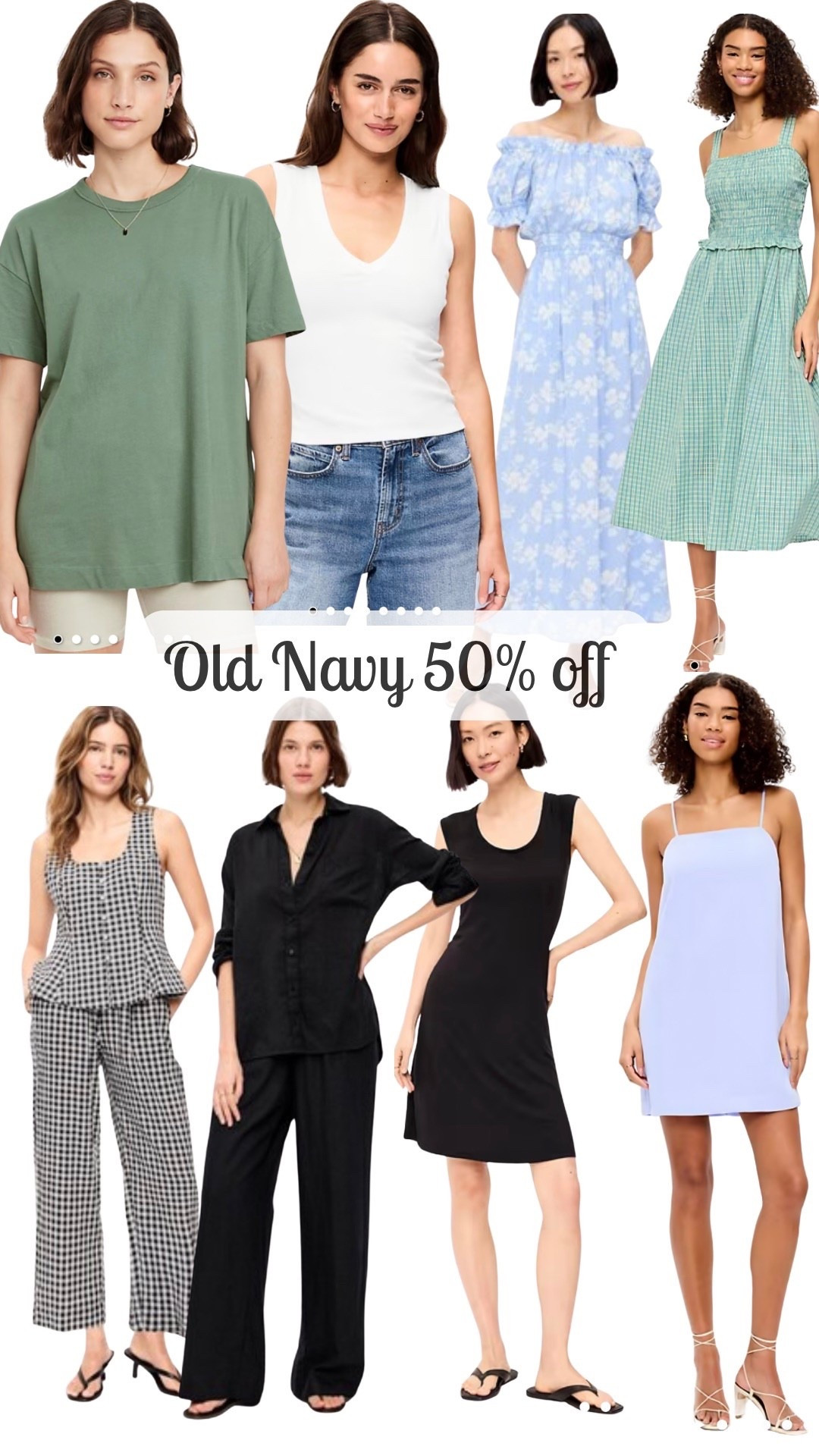 Old Navy 50% Off Sale

#LTKSaleAlert