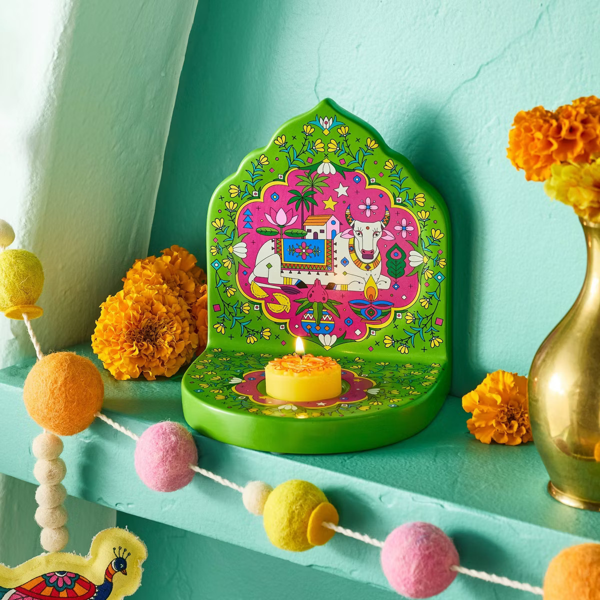 Diwali 64" Hanging Garland Colorful | Target