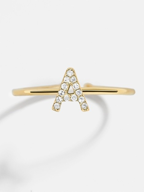 Alpha Diamond Adjustable Ring | BaubleBar (US)