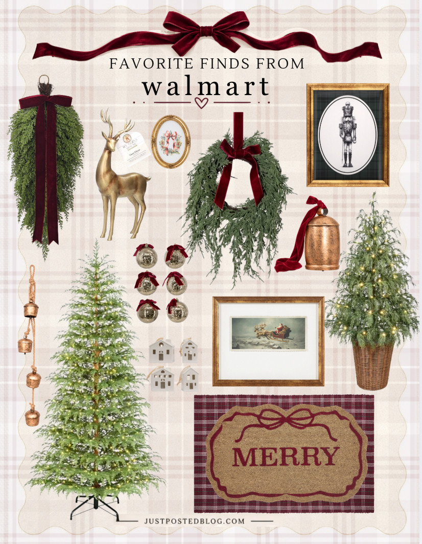 Beautiful Christmas decor from Walmart! 

 #LTKSeasonal #LTKHome