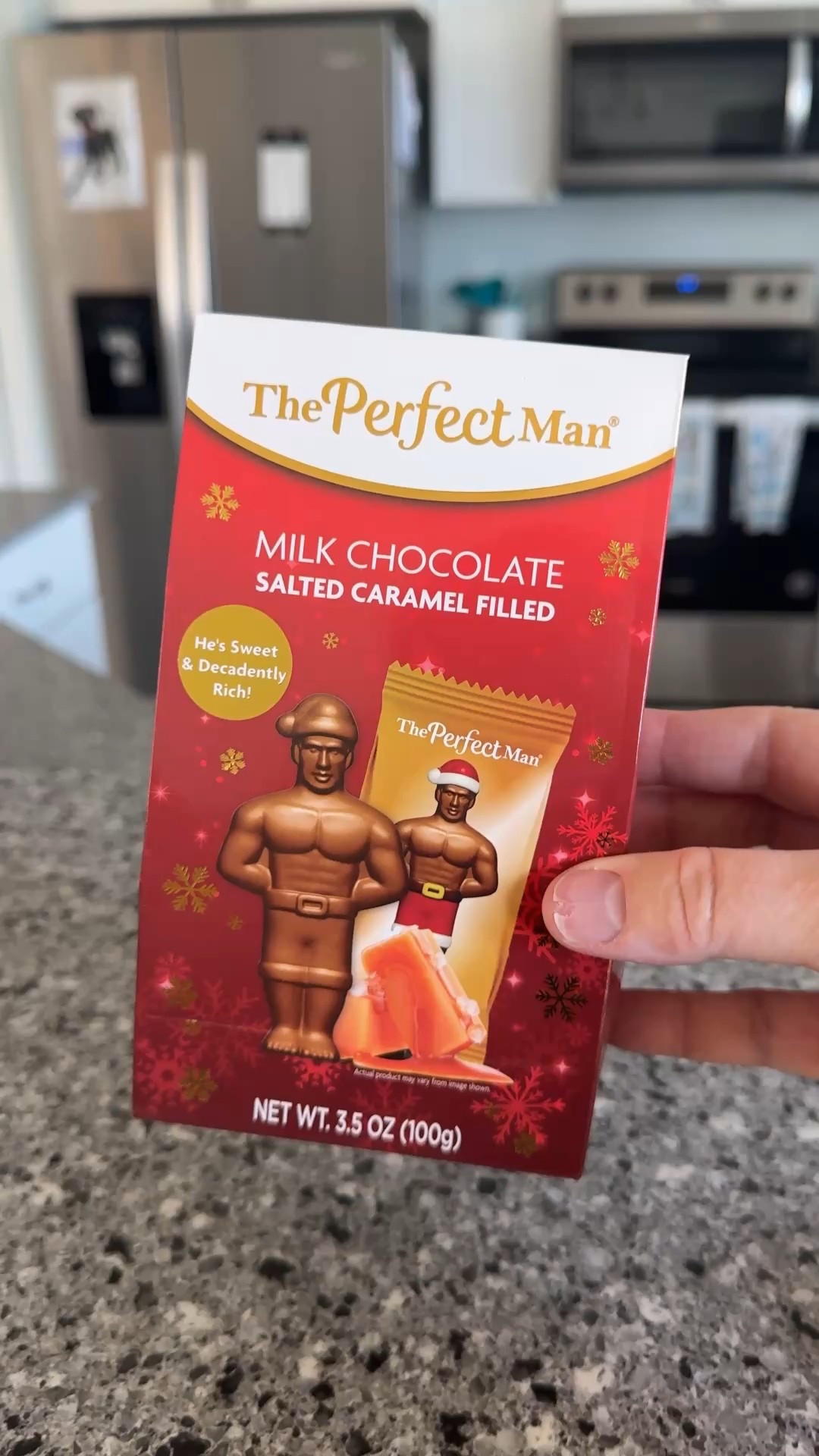 the perfect man salted chocolate caramel chocolates 

#LTKfoodie #LTKHoliday