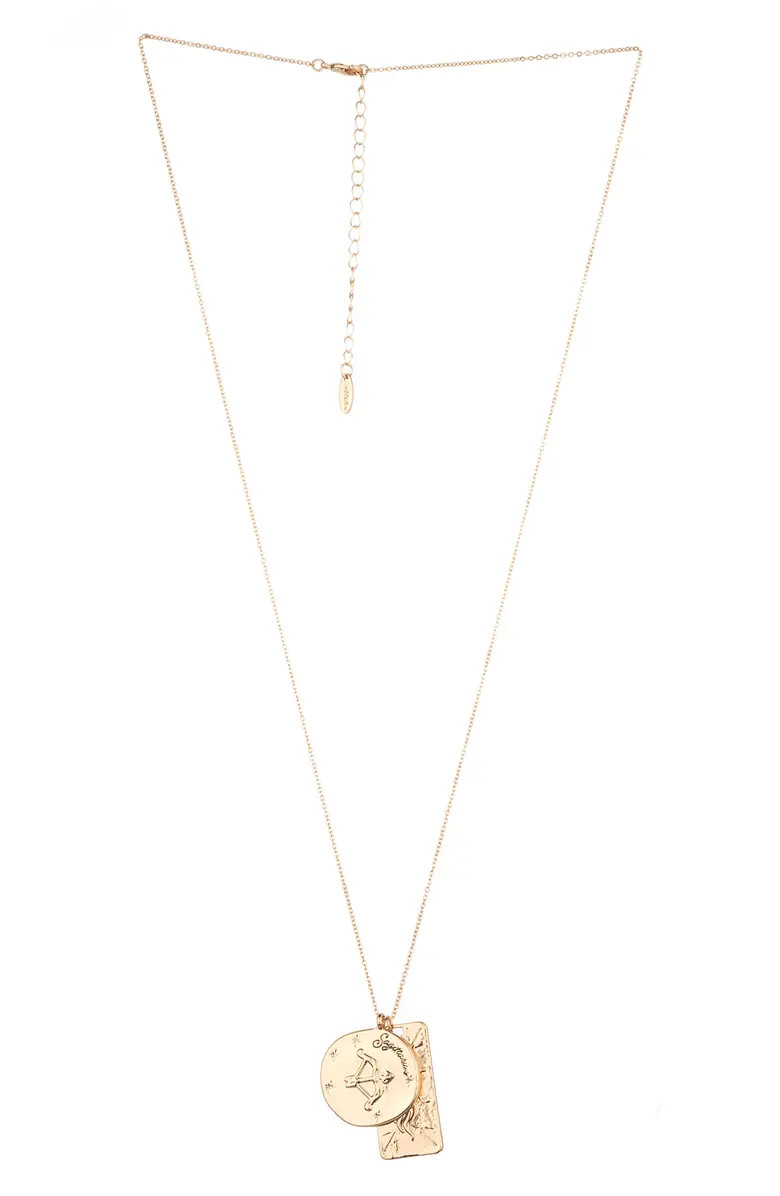 Long Zodiac Charm Necklace | Nordstrom