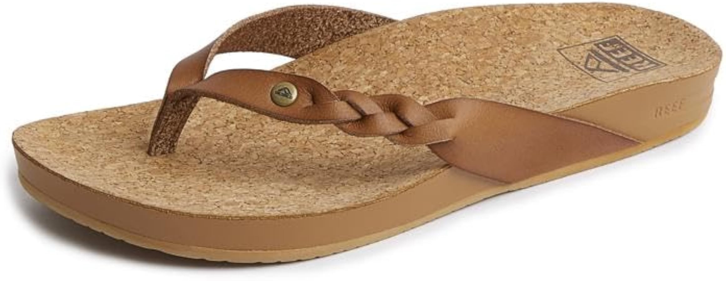 REEF Women's Cushion Court Twist Flip Flops | Amazon (US)