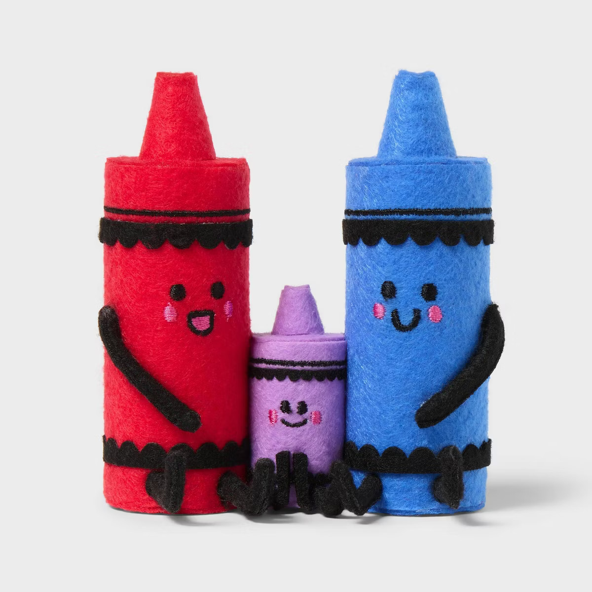 Valentine's Day Soft Fabric Duos Crayon Family - Spritz™ | Target