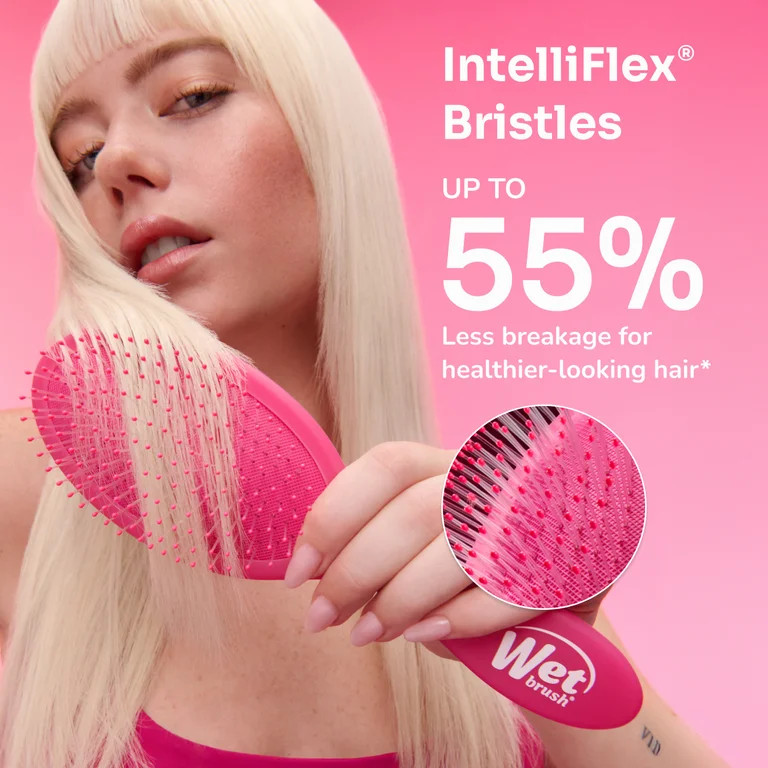 Wet Brush Original Detangler Hair Brush, For Wet or Dry Hair - Green Juice | Walmart (US)