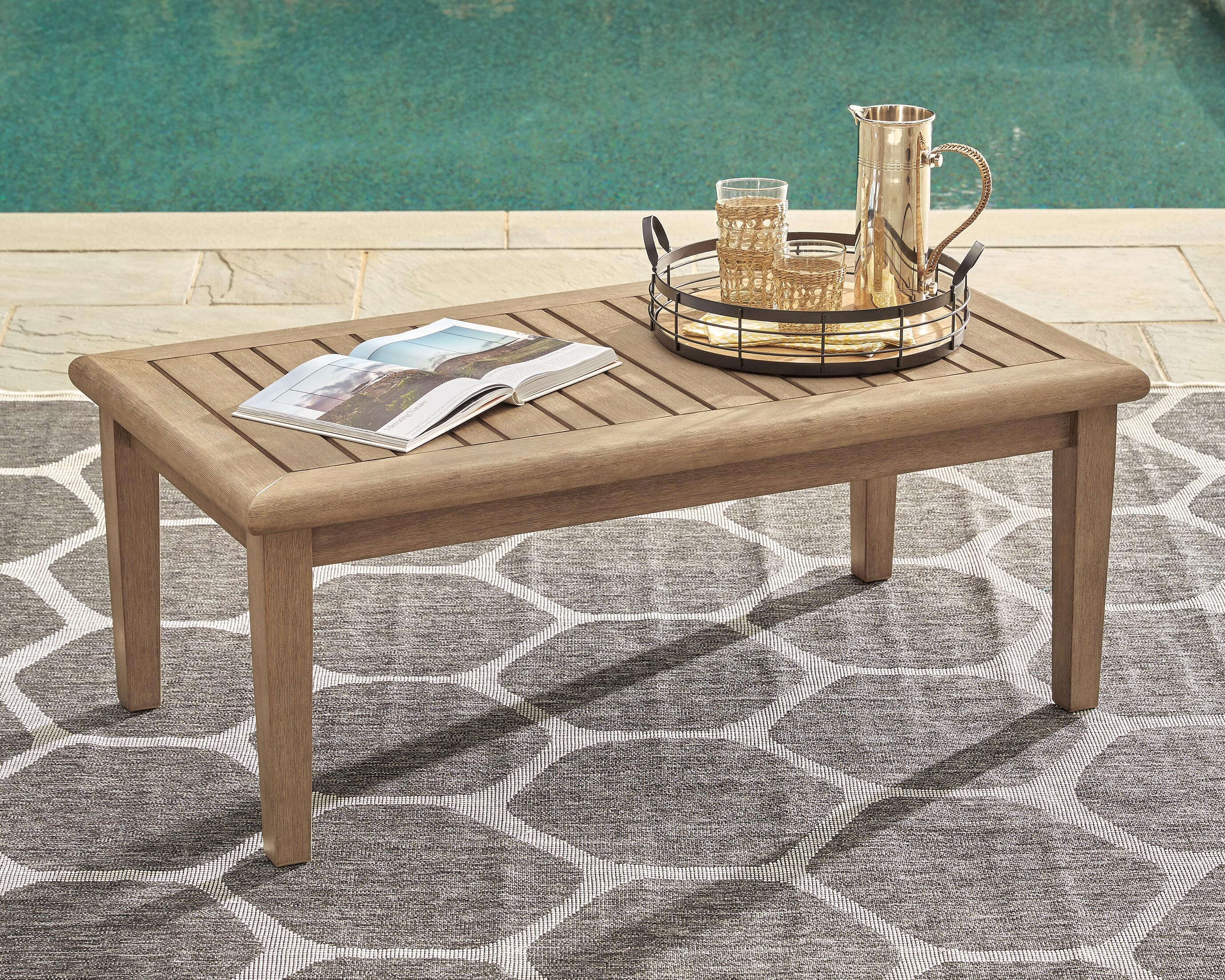 Gerianne Outdoor Coffee Table  | Ashley | Ashley
