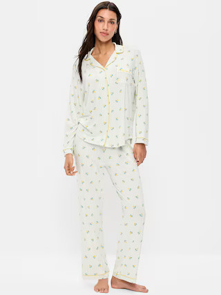 Sunday Sleep Knit Jersey Pant Set | Old Navy (US)