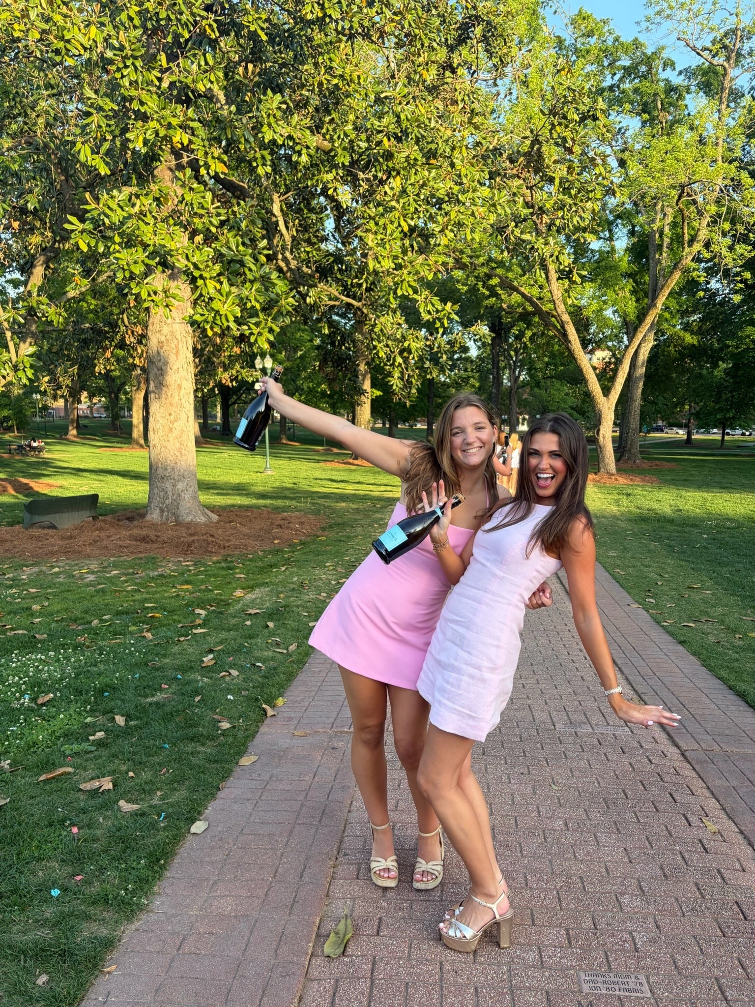 Faithful dress for grad photos 💕

#LTKootd