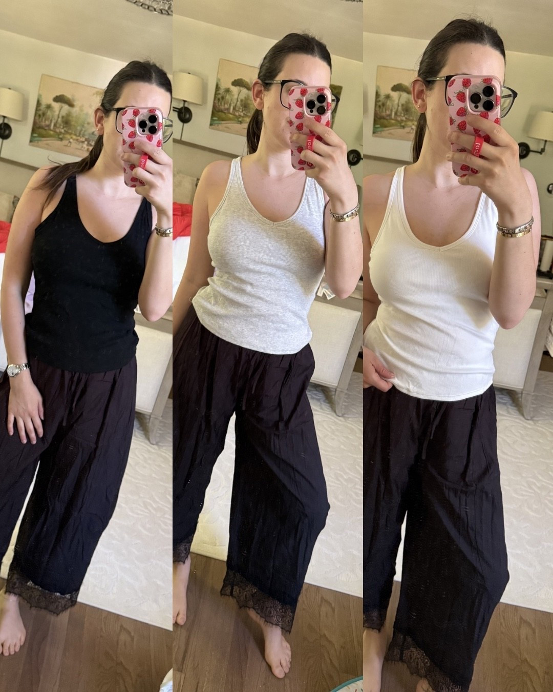 Ribbed tank with built in bra! Skims dupe! Wearing a size medium

#LTKootd #LTKmomlife