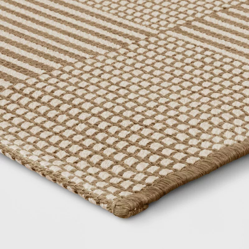 Patterned Grid Outdoor Area Rug - Threshold™ designed with Studio McGee | Target
