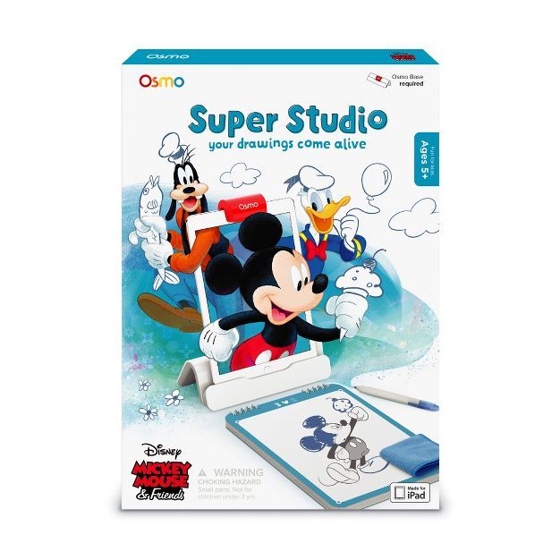 Osmo Super Studio: Learn to draw Disney Mickey Mouse & Friends and watch them come to life! (Base... | Target