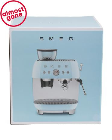 Stainless Steel 50's Retro Semi-automatic Espresso Coffee Machine | TJ Maxx
