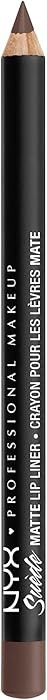 NYX PROFESSIONAL MAKEUP Suede Matte Lip Liner, Vegan Formula - Los Angeles (Greige) | Amazon (US)