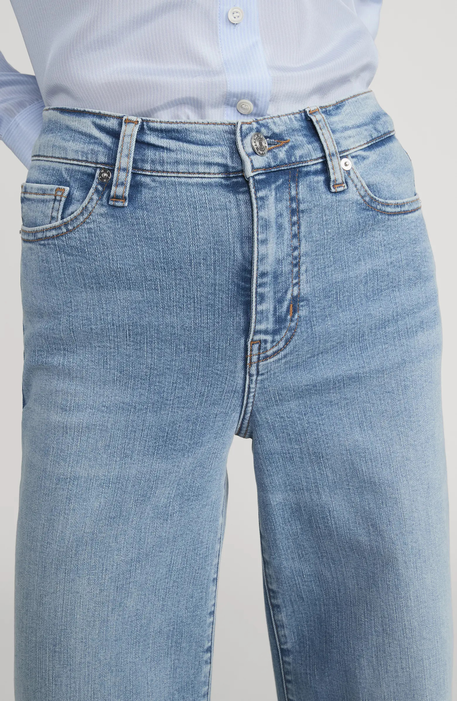 Le Slim Palazzo High Waist Wide Leg Jeans | Nordstrom