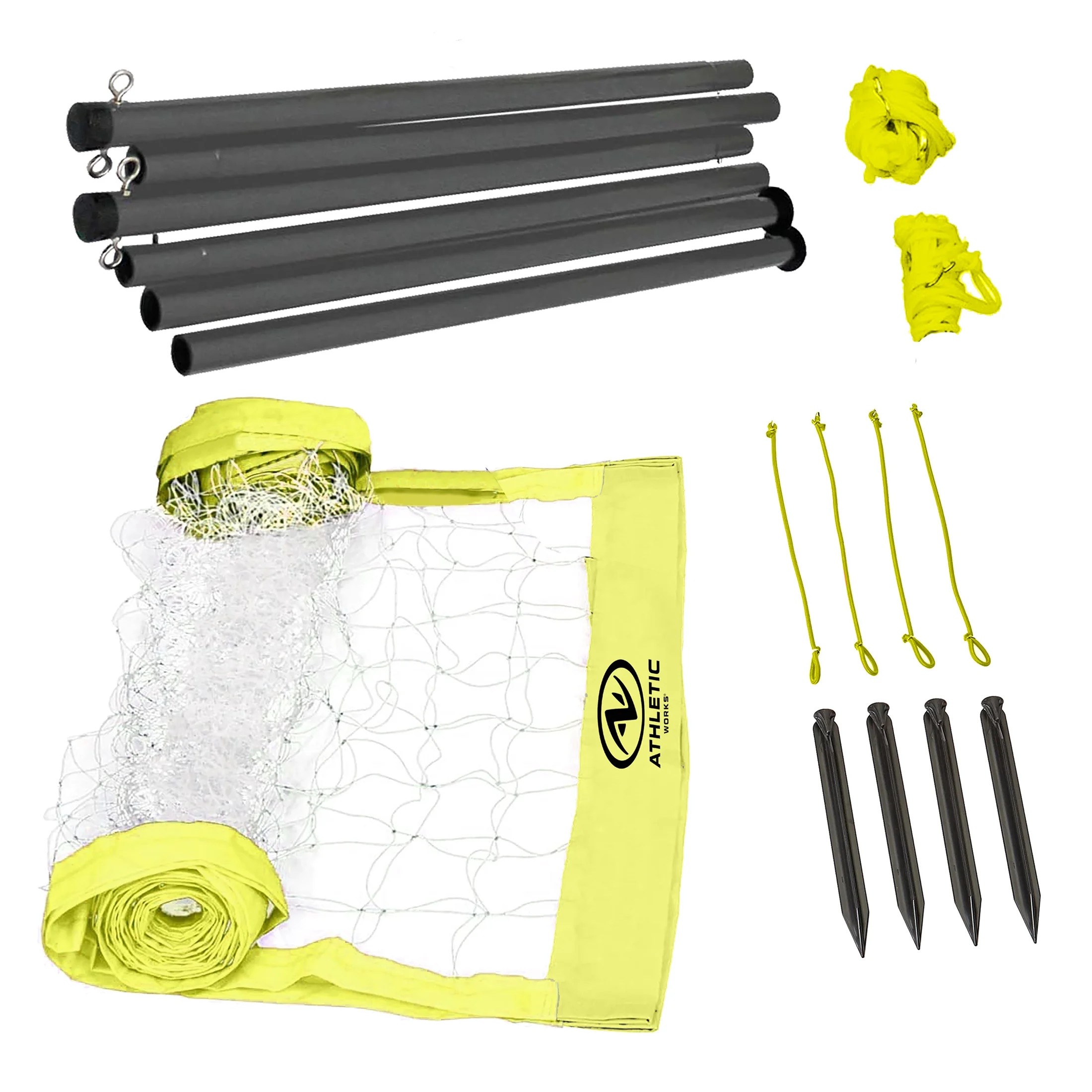 Athletic Works Regulation Sized Volleyball Full Set (Sand and Grass) | Walmart (US)