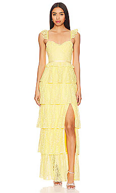 Tularosa Cantini Maxi Dress in Yellow from Revolve.com | Revolve Clothing (Global)