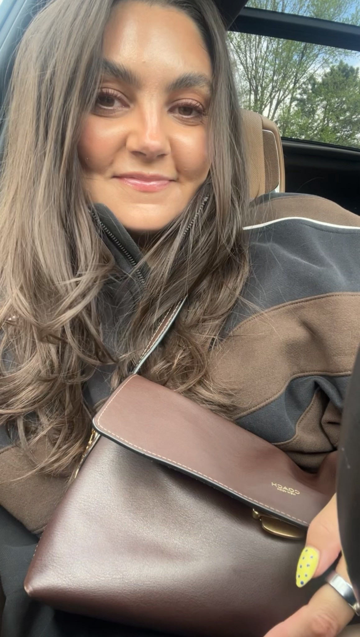 Coach Chelsea 30 in Maple. What's in my Bag