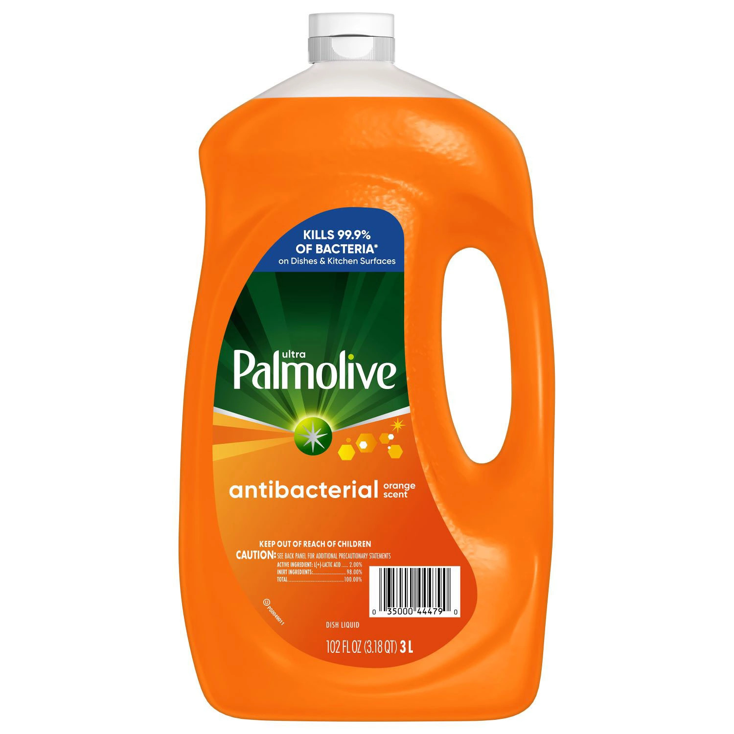 Palmolive Antibacterial Dishwashing Liquid Dish Soap, Orange (102 fl.oz.) | Sam's Club
