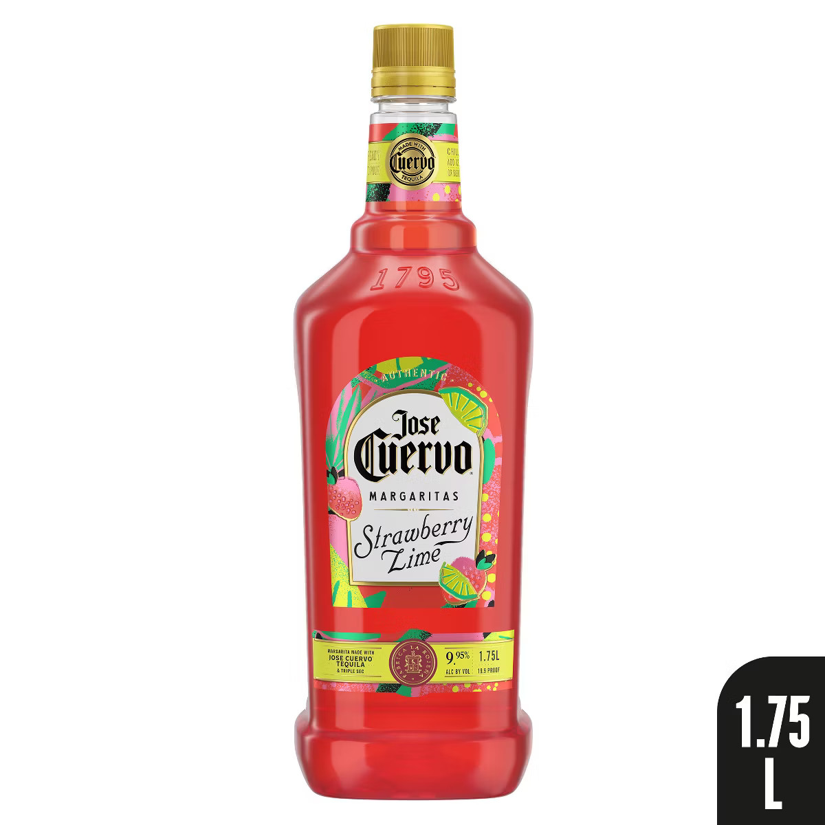 Jose Cuervo Strawberry Margarita - 1.75L Bottle | Target