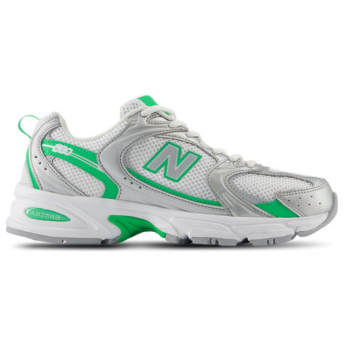 New Balance Womens New Balance 530 - Womens Shoes Green Apple/Silver Metallic/White Size 10.0 | Foot Locker (US)