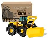 Amazon.com: Tonka - Steel Classics Front Loader, Frustration-Free Packaging (FFP) : Toys & Games | Amazon (US)