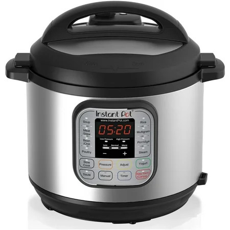 Instant Pot DUO60 6 Qt 7-in-1 Multi-Use Programmable Pressure Cooker | Walmart (US)