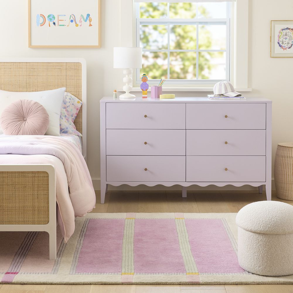 Kids Daisy 6-Drawer Dresser (55") | West Elm (US)