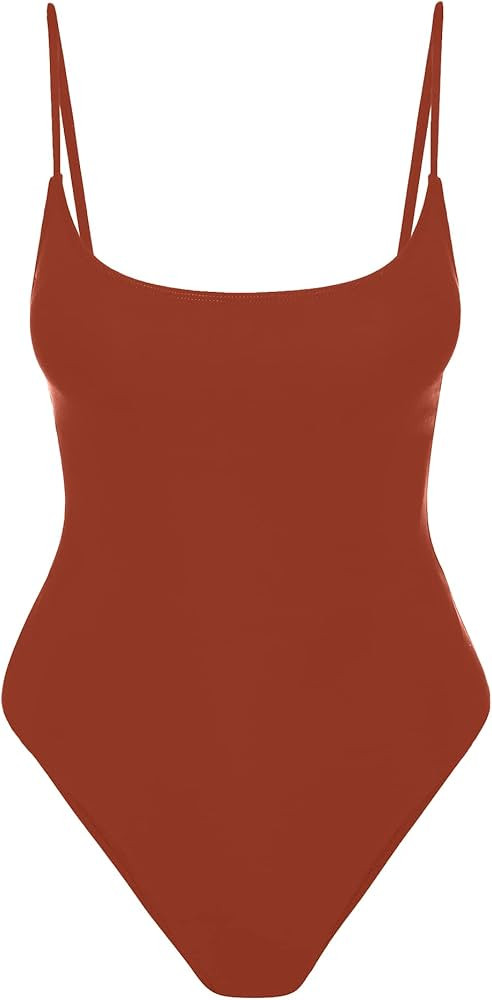 Narecte Sexy One Piece Bathing Suit for Women Tummy Control High Cut One Piece Swimsuit Womens Sw... | Amazon (US)