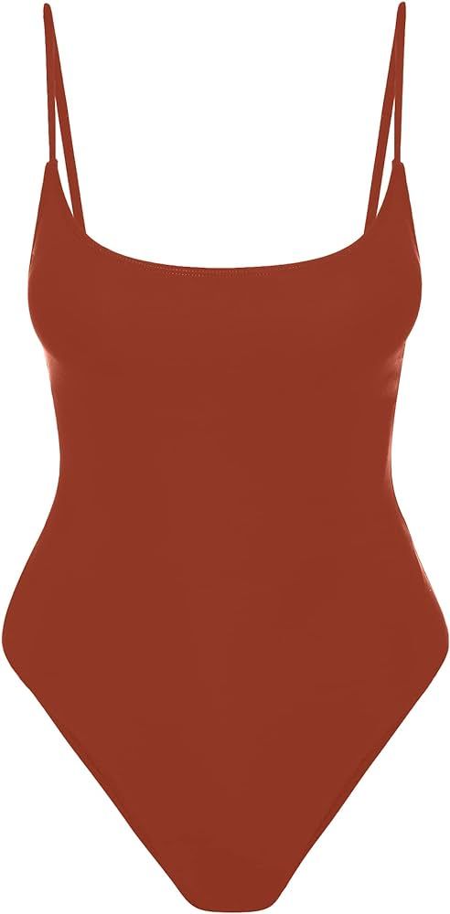 Narecte Sexy One Piece Bathing Suit for Women Tummy Control High Cut One Piece Swimsuit Womens Sw... | Amazon (US)