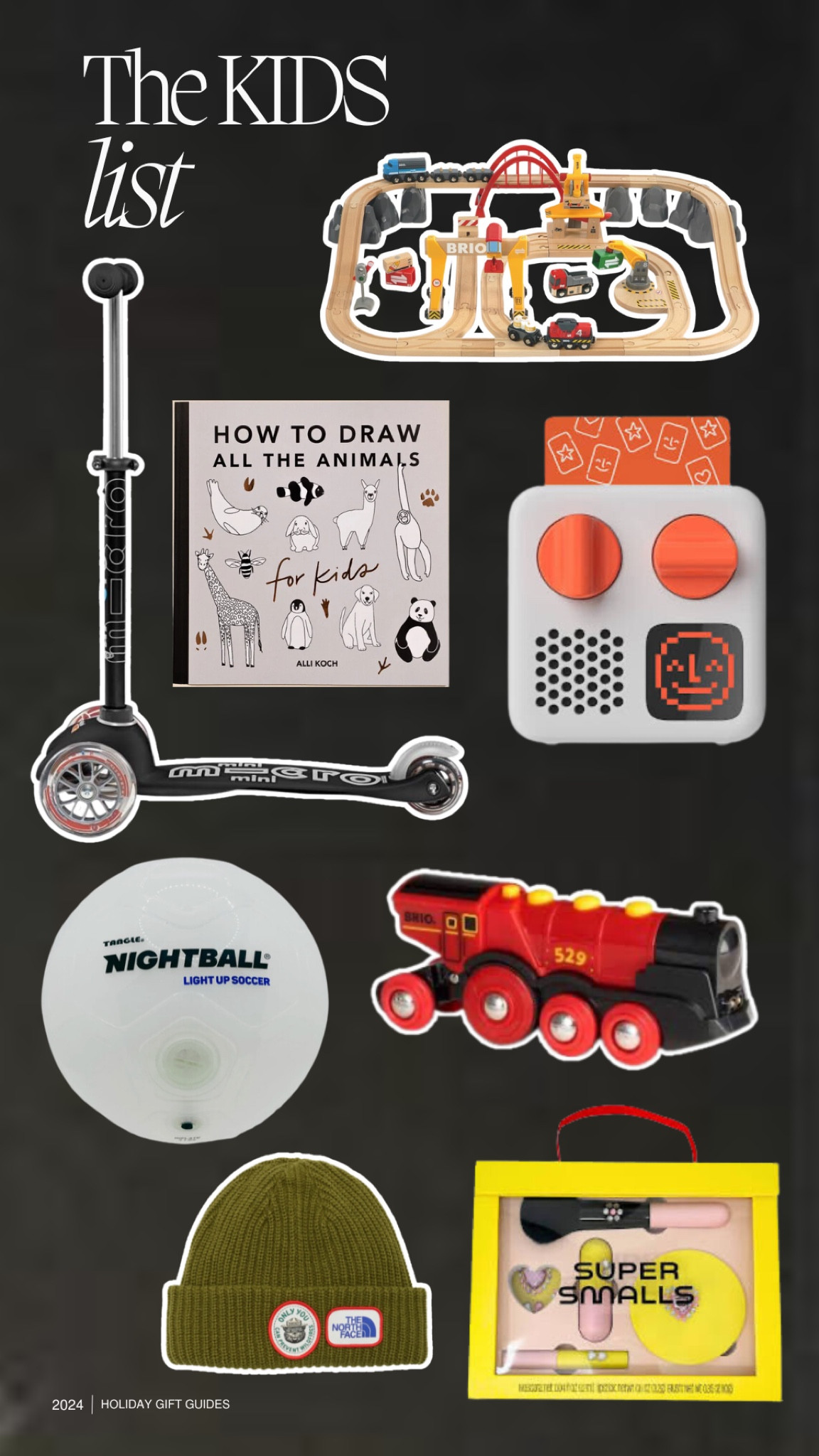 Kids Gift Guide // Mini Scooter // Makeup Set // North Face Beanie // Nightball Soccer Ball // Coloring Book

#LTKGiftGuide #LTKKids #LTKHoliday
