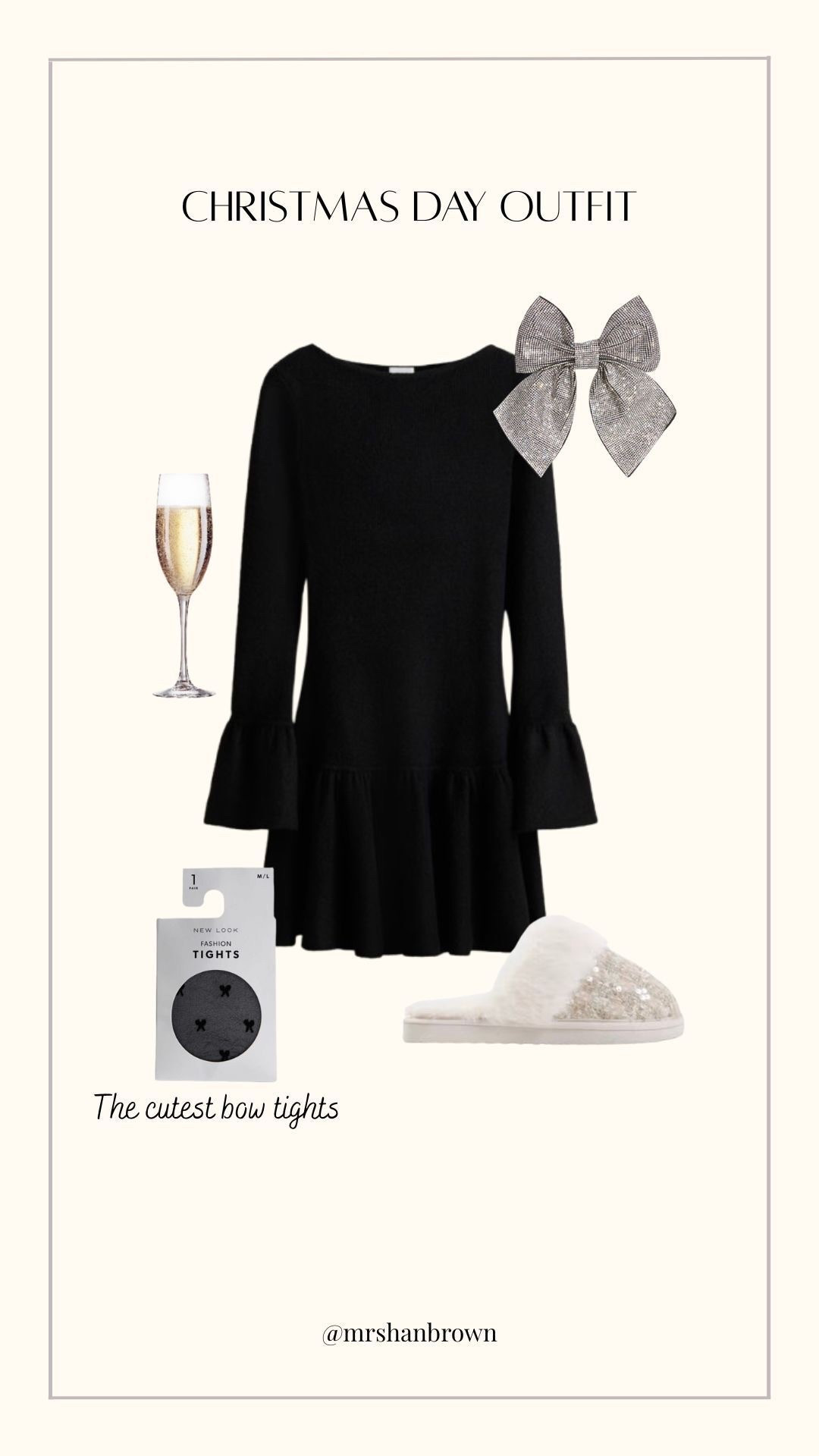 Love this little knitted dress!! Such a good base for dressing up over Christmas 🥰

Mini dress, sequin slippers, hair bow, bow tights, smart casual

#LTKfestive #LTKwinter #LTKuk