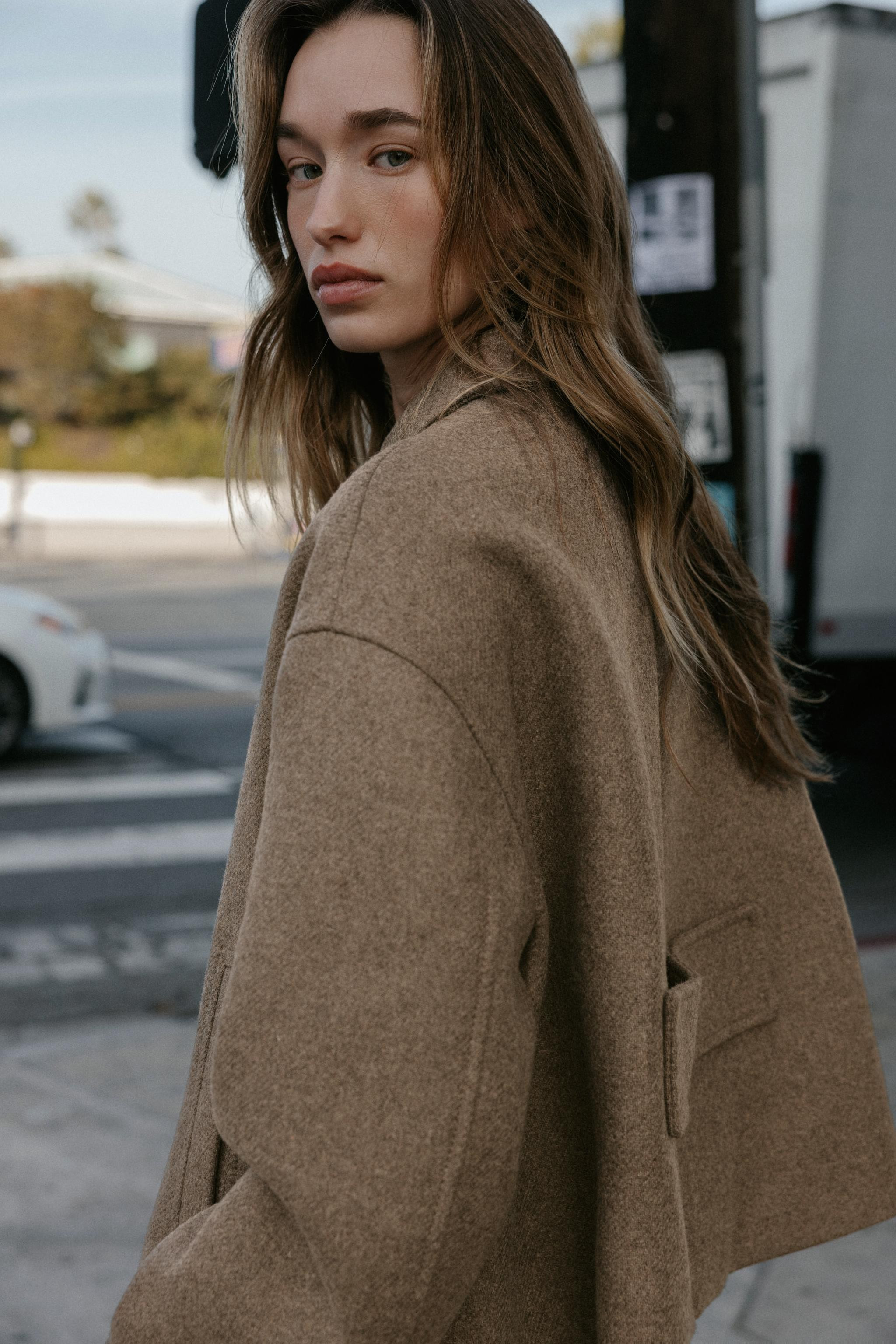 SHORT WOOL COAT | Zara UK