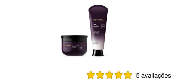 Combo Nativa Spa Uva Merlot: Loção Corporal 180ml + Esfoliante Corporal 200g | O Boticário | oBoticario (BR)