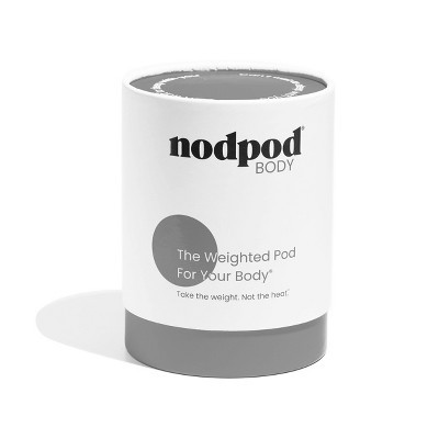nodpod Weighted Pod For Your Body Microplush Compact Weighted Blanket - Elephant Gray | Target